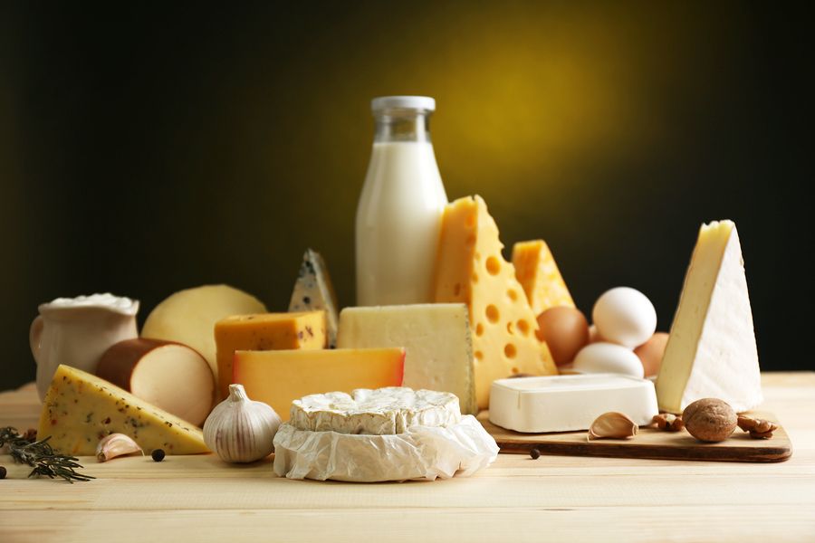 منتجات الألبان